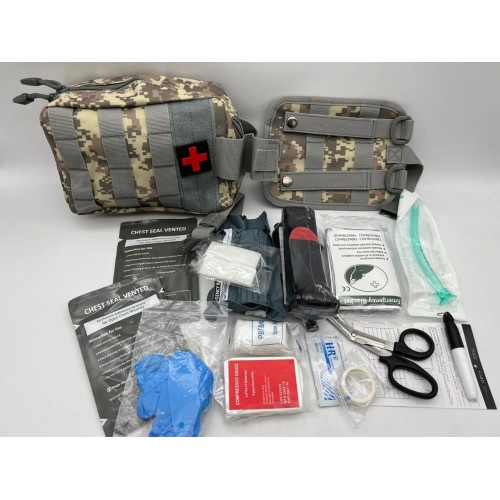 Номер 1. АРМЕЙСКАЯ АПТЕЧКА первой помощи ‼️УКОМПЛЕКТОВАННАЯ / универсальная медицинская аптечка. Отрывная в Липецке