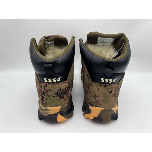 Тактические треккинговые ботинки «3554» зимние на меху в Липецке