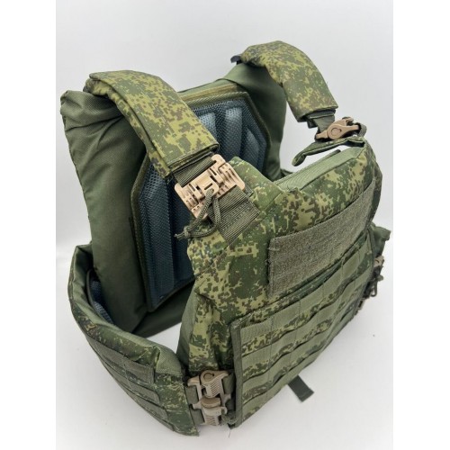 Бронежилет ЗАЩИТНИК в Липецке с кевларовым баллистическим пакетом C2, капами и бронеплитами Бр5