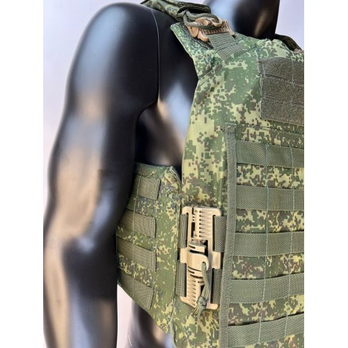 Бронежилет ЗАЩИТНИК в Липецке с кевларовым баллистическим пакетом C2, капами и бронеплитами Бр5