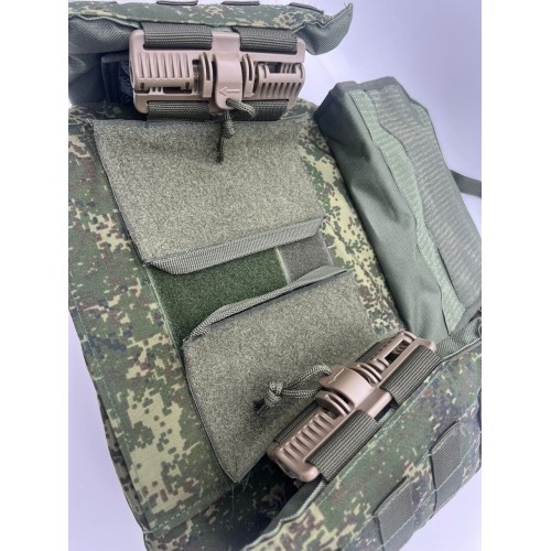 Бронежилет ЗАЩИТНИК в Липецке с кевларовым баллистическим пакетом C2, капами и бронеплитами Бр5