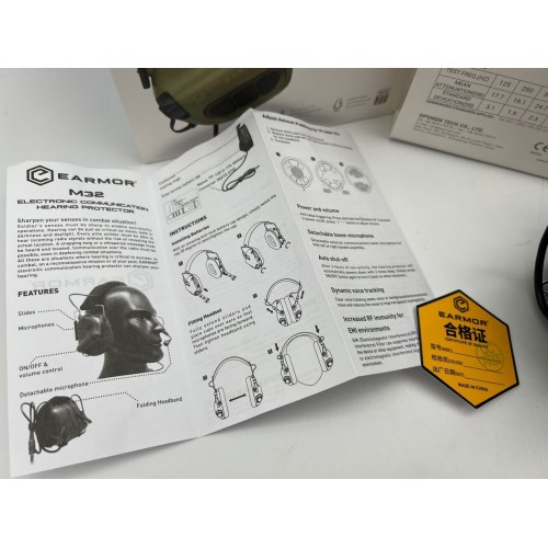 EARMOR M32 активные тактические наушники в Липецке