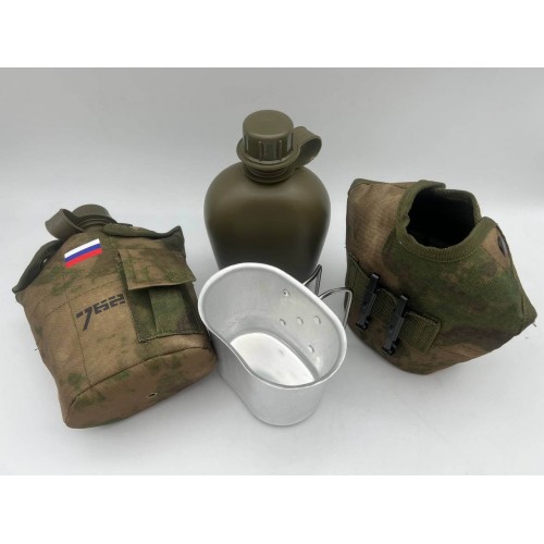 Фляга «7.62 RU» с супницей/котелком в чехле в Липецке