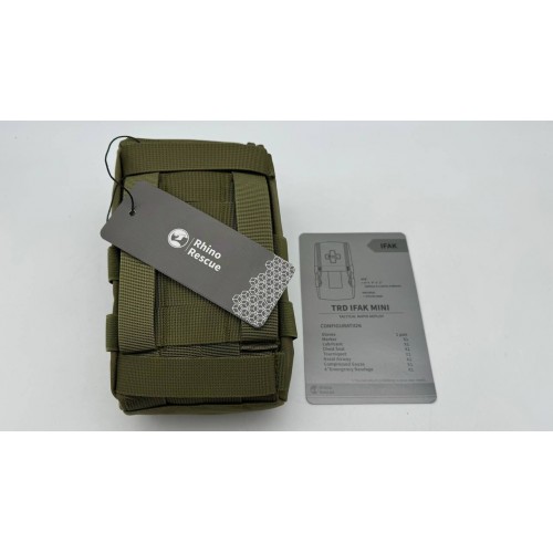 Военная тактическая аптечка RHINO RESCUE IFAK TRD MINI 11в1 в Липецке