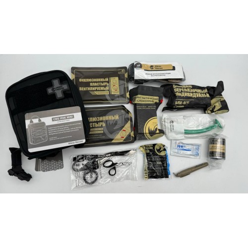 Военная тактическая аптечка “RHINO RESCUE” 10в1 в Липецке укомплектованная
