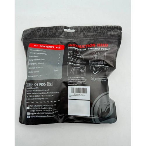 Комплект для остановки кровотечений «Bleeding Control Kit» Rhino Rescue в Липецке