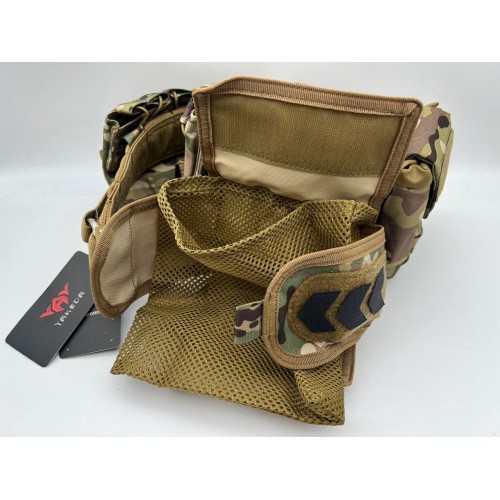 Пояс разгрузочный YAKEDA тактический с подсумками в Липецке