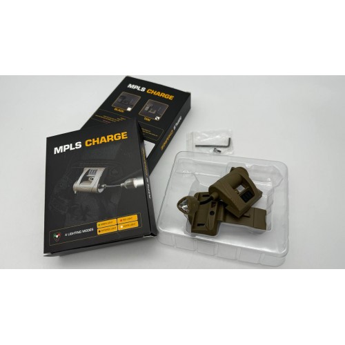 Нашлемный тактический фонарь MPLS Charge аккумуляторный в Липецке