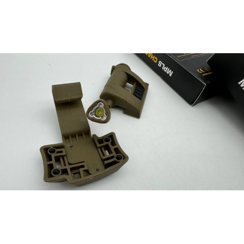 Нашлемный тактический фонарь MPLS Charge аккумуляторный в Липецке