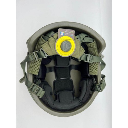 Кевларовый тактический баллистический шлем FAST Ops-Core NIJ IIIA / Бр2 класс защиты / без ушей с системой регулировки Венди в Липецке