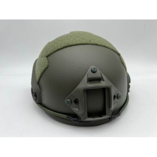 Кевларовый тактический баллистический шлем FAST Ops-Core NIJ IIIA / Бр2 класс защиты / без ушей с системой регулировки Венди в Липецке