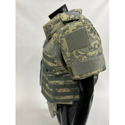 Военный бронежилет пиксельный с плитами в Липецке