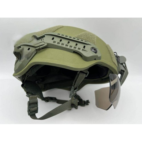 Откидные флип очки с кронштейном на шрауд для тактического шлема в Липецке