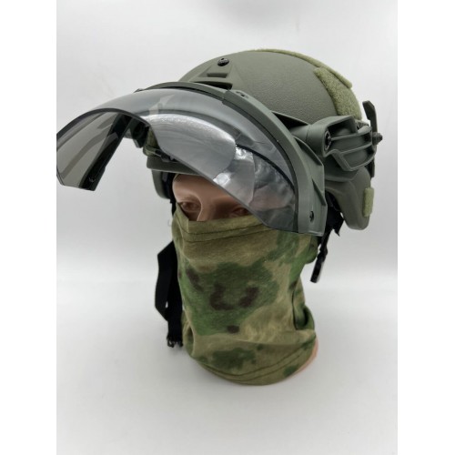 Откидные тактические нашлемные очки с креплением для шлема FAST/MICH/Ops-Core и другим моделям современных тактических шлемов в Липецке