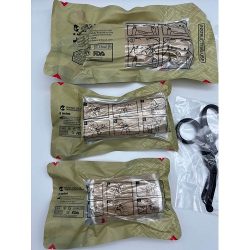 Бинт тактический z-сложенный прессованный (Compressed gauze) в Липецке