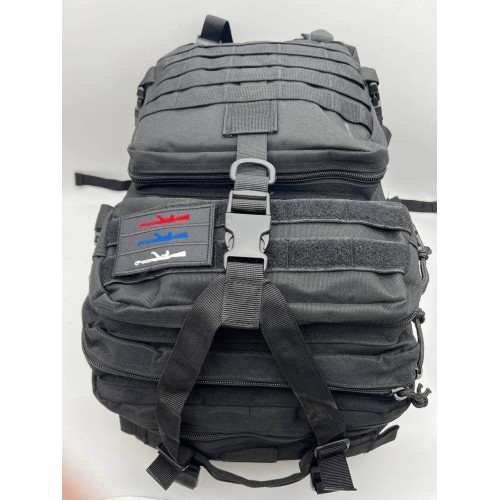 Рюкзак тактический 45 л чёрный в Липецке