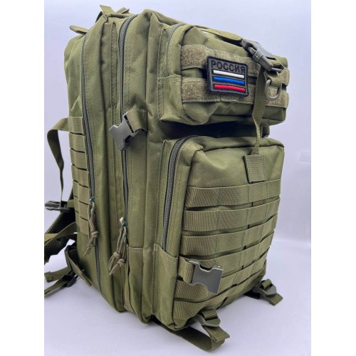Рюкзак тактический 45 л цвет олива в Липецке