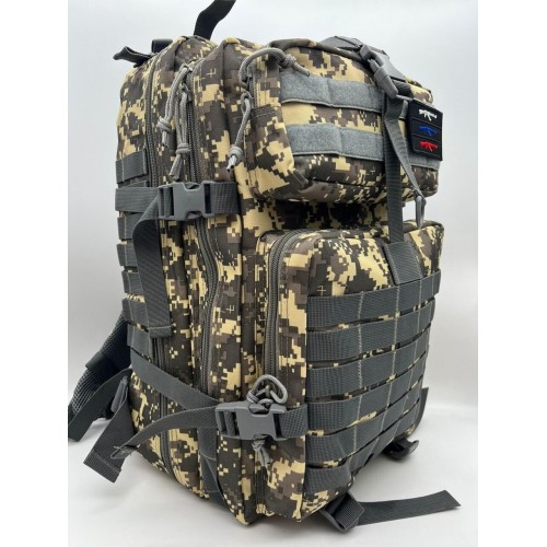 Рюкзак тактический 45 л пиксель/серый в Липецке