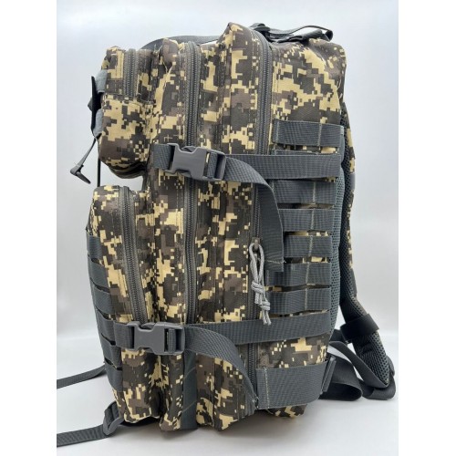 Рюкзак тактический 45 л пиксель/серый в Липецке