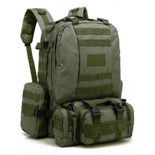 Рюкзак тактический 55 л со съемными подсумками в Липецке