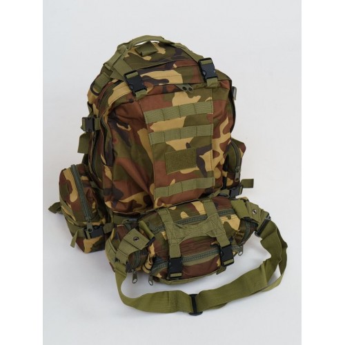 Рюкзак тактический 55 л со съемными подсумками в Липецке