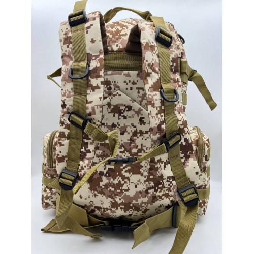 Рюкзак тактический 55 л песок/пиксель в Липецке