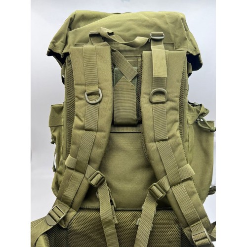 Рюкзак тактический 75 литров цвет хаки в Липецке