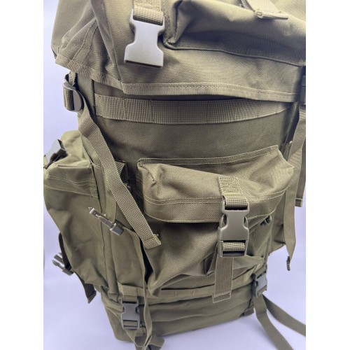 Рюкзак тактический 75 литров цвет хаки в Липецке