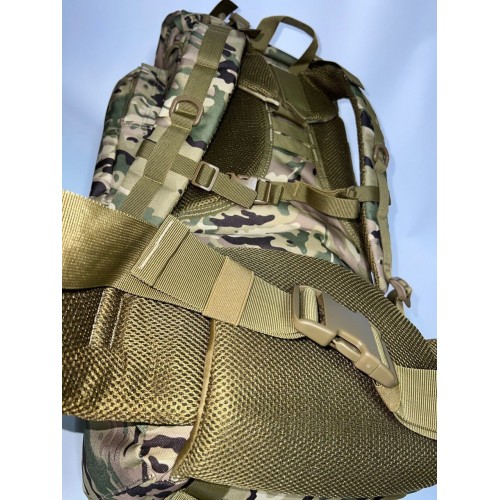 Рюкзак тактический 75 литров цвет мультикам в Липецке