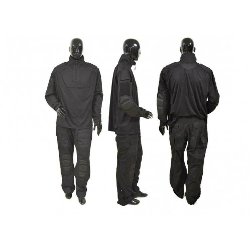 Тактический боевой костюм, чёрный в Липецке