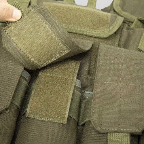 Тактический разгрузочный жилет «5 / пять карманов» с подсумками Tactical Molle Plate Carrier для съемных бронепластин в Липецке