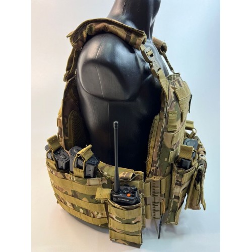 Жилет (плитник быстросъёмный/разгрузка) с возможностью установки боковых плит или боковых баллистических пакетов в Липецке